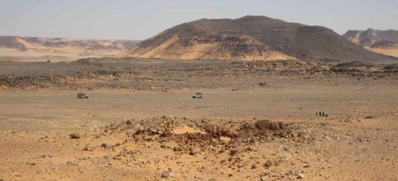 Anciennes empreintes de dinosaures découvertes en Egypte