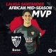 Le marocain Yassine Bounou de Séville remporte le premier prix MVP africain de mi-saison de LaLiga