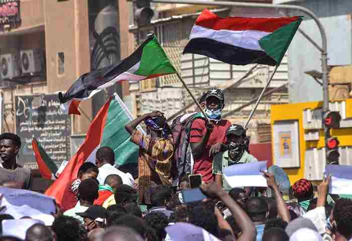 Soudan…Protestation devant "UNITAMS" pour rejeter l'ingérence étrangère
