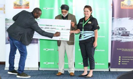 Safaricom soutient le 10e rallye East African Safari Classic avec 6 millions de KES