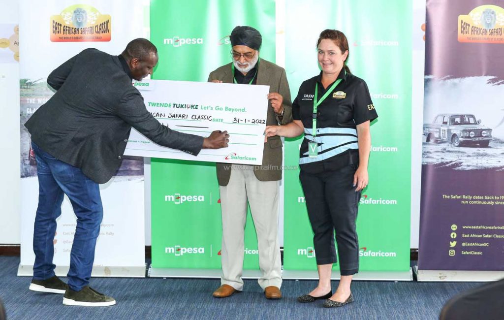 Safaricom soutient le 10e rallye East African Safari Classic avec 6 millions de KES