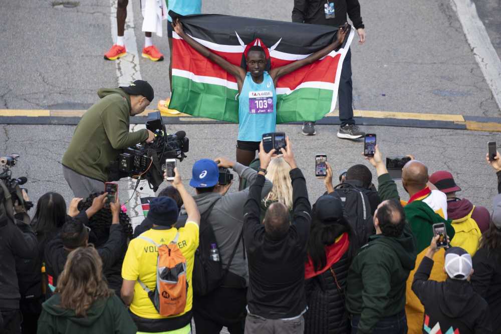 Les Kenyans en tête du marathon de Los Angeles 2022