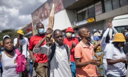 Des Sud-Africains et des migrants manifestent contre la xénophobie