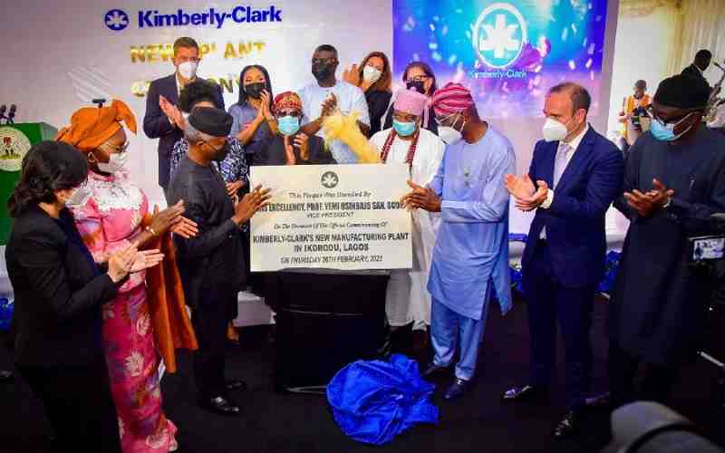 Kimberly-Clark Nigeria va mettre en service une nouvelle usine de fabrication à Lagos