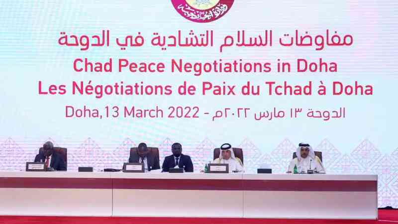 Début des négociations de paix tchadiennes à Doha