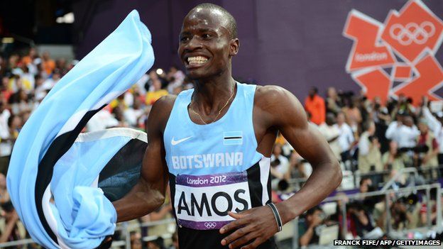 Le médaillé olympique Nijel Amos abandonne l'équipe du Botswana