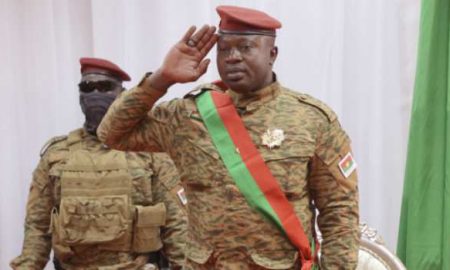 Nomination de Sandaogo Damiba comme président du Burkina Faso