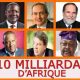 La richesse des personnes les plus fortunés d'Afrique passera à 3 000 milliards de dollars d'ici 2031