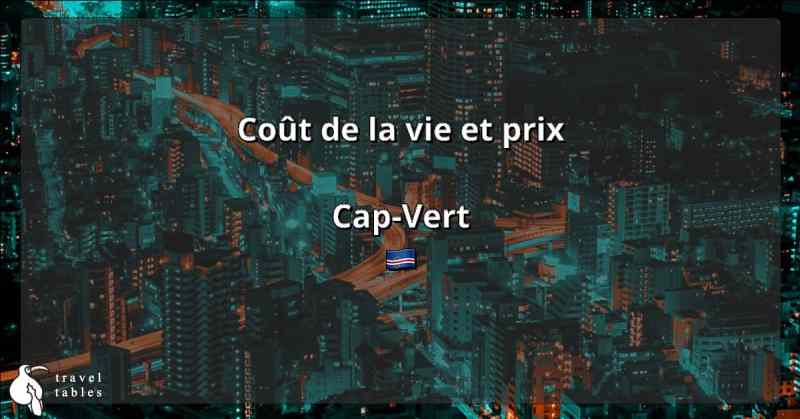 Les Cap-Verdiens déplorent le coût de la vie élevé