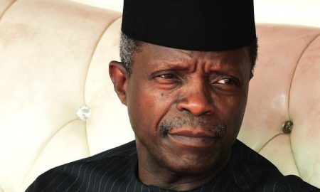 Le vice-président nigérian Osinbajo annonce son désir de se présenter à la présidence