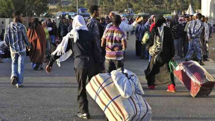Au cours de 7 mois...L'Arabie saoudite et l'Éthiopie conviennent de renvoyer 100 000 personnes dans leurs pays
