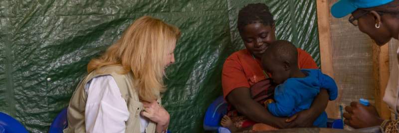 La Directrice générale de l'UNICEF appelle à mettre fin à la violence contre les enfants en RDC