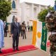 La chancelière allemande rencontre le président nigérien à la résidence présidentielle de la capitale, Niamey