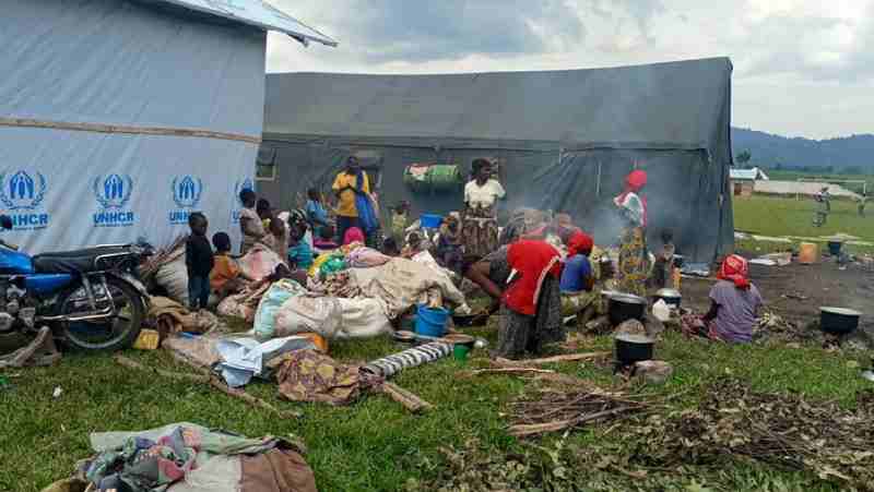 RDC : Plus de 72 000 personnes déplacées à cause des combats au Nord-Kivu