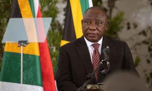 Après que les mineurs ont exigé son départ, le président sud-africain quitte les célébrations de la fête du travail