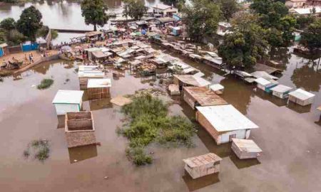 Centrafrique : des centaines d'habitations inondées à Bangui