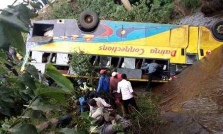 Kenya...24 morts dans un accident de bus dans une vallée profonde