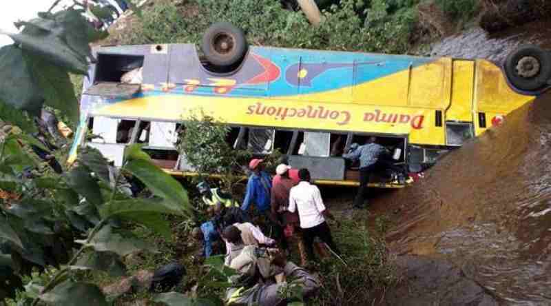 Kenya...24 morts dans un accident de bus dans une vallée profonde