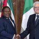 Le président italien, avec son homologue mozambicain, discute de l'approvisionnement en gaz de l'Italie