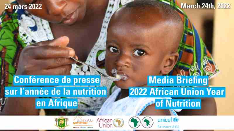 L'Union africaine discute du renforcement de la résilience dans le domaine de la nutrition