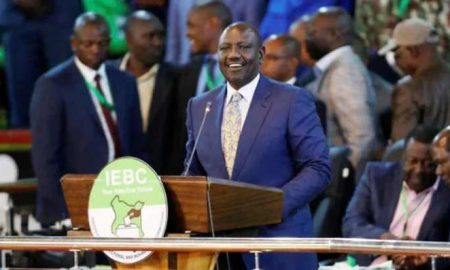 Le chef de la commission électorale du Kenya proclame Ruto élu président