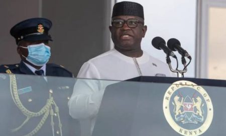 Président de la Sierra Leone: les manifestations visent à renverser le gouvernement