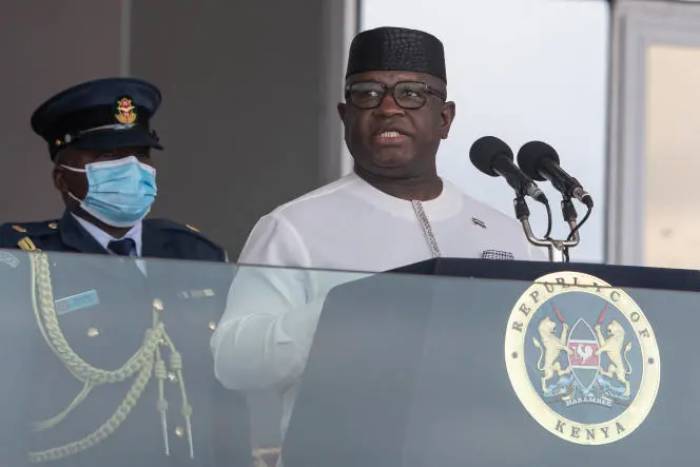 Président de la Sierra Leone: les manifestations visent à renverser le gouvernement