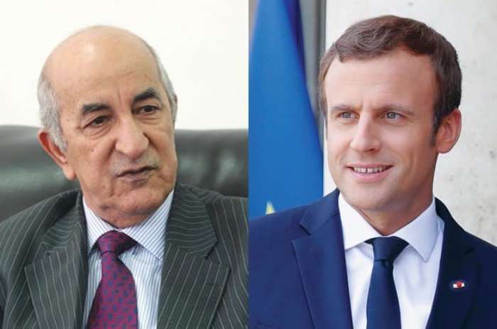 Macron s'entretient par téléphone avec le président algérien