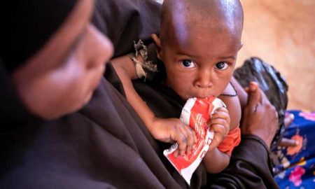 L'UNICEF met en garde contre une catastrophe à laquelle sont confrontés les enfants dans les zones touchées par une grave sécheresse en Afrique