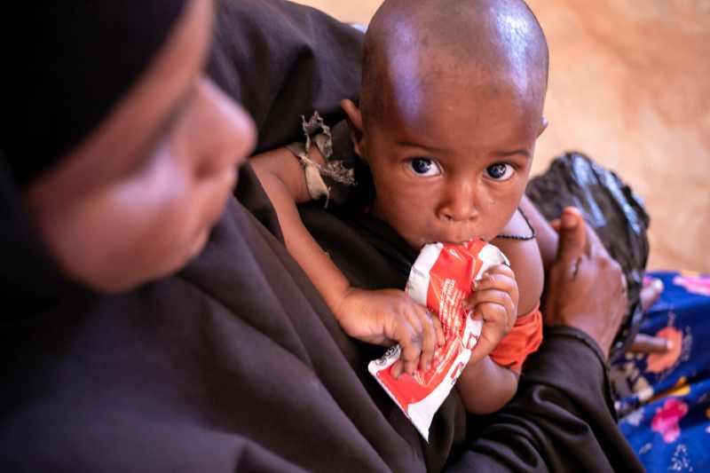 L'UNICEF met en garde contre une catastrophe à laquelle sont confrontés les enfants dans les zones touchées par une grave sécheresse en Afrique