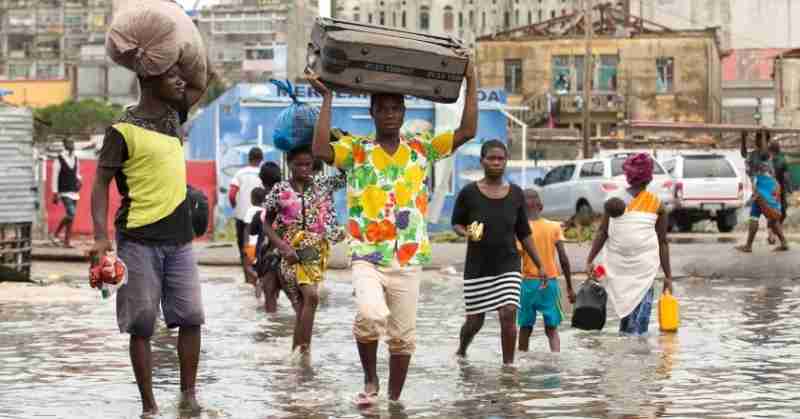 Les manifestants du changement climatique à Nairobi demandent une compensation aux pays riches