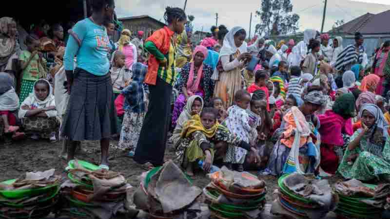 Un grand nombre de personnes déplacées dans le nord de l’Éthiopie au cours des trois dernières semaines