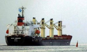 Un navire de l'ONU transporte de l'aide alimentaire de l'Ukraine vers la Corne de l'Afrique