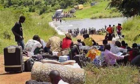 Des centaines de familles déplacées à cause des inondations en Ouganda