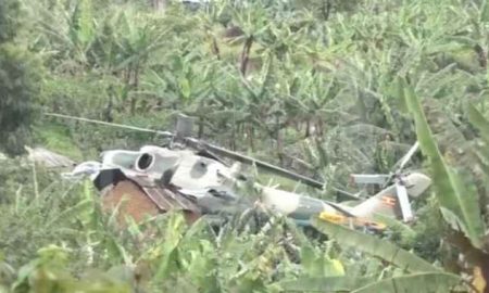 L'Ouganda enquête sur le crash d'un hélicoptère militaire en RD Congo