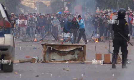 Affrontements entre la sécurité tunisienne et des manifestants dans la périphérie de la capitale tunisienne