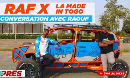 Un jeune inventeur togolais fabrique un 4x4 maison