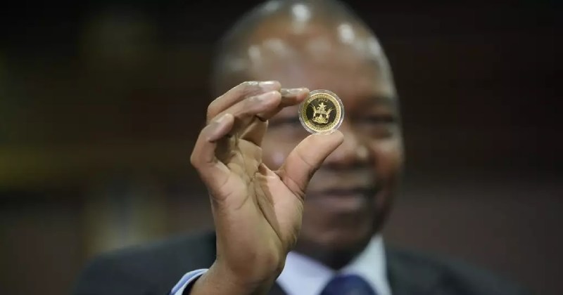 Les pièces d'or à la rescousse au Zimbabwe