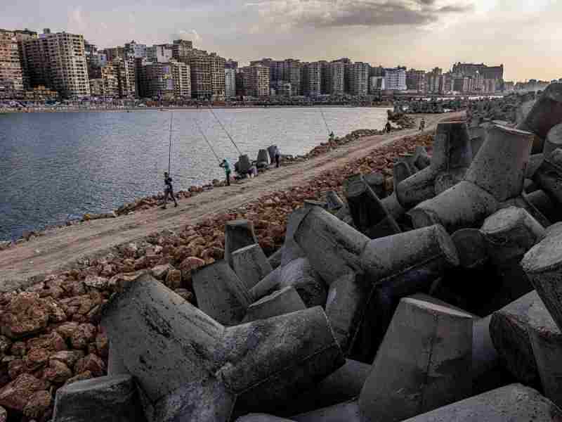 Alexandrie, en Égypte, risque d'être inondée en raison du changement climatique