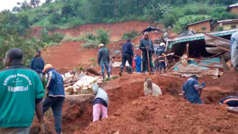 11 personnes ont été tuées dans un glissement de terrain au Cameroun