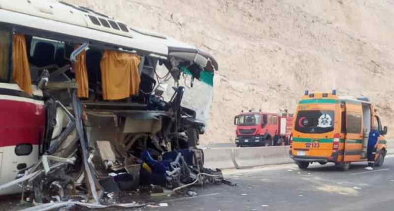 12 personnes ont été tuées dans un accident de la circulation près d'Hurghada, en Égypte