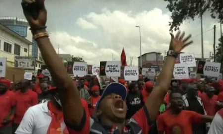 Des manifestants au Ghana demandent au président de démissionner en raison de la crise économique