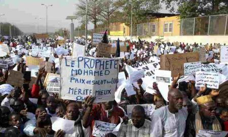 Une manifestation du "million" au Mali pour protester contre des propos offensants pour l'islam