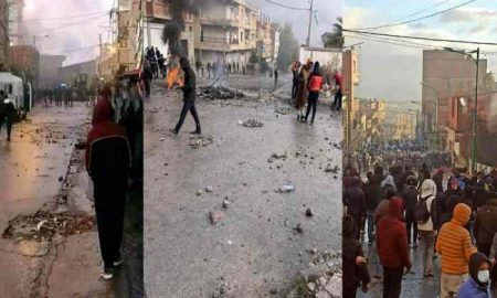 En Algérie, des balles réelles ont été tirées sur des manifestants contre la saisie de leurs terres par le général Chengriha