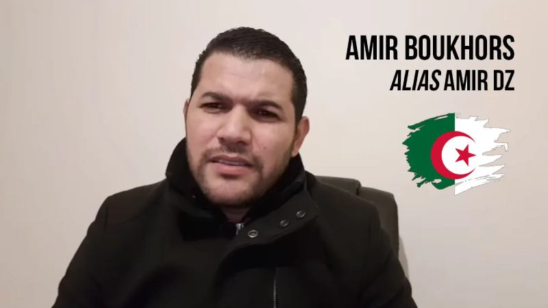Le régime des généraux va-t-il assassiner l’opposant Algérien Amir DZ ?