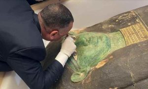 L'Egypte récupère le cercueil vert des Etats-Unis