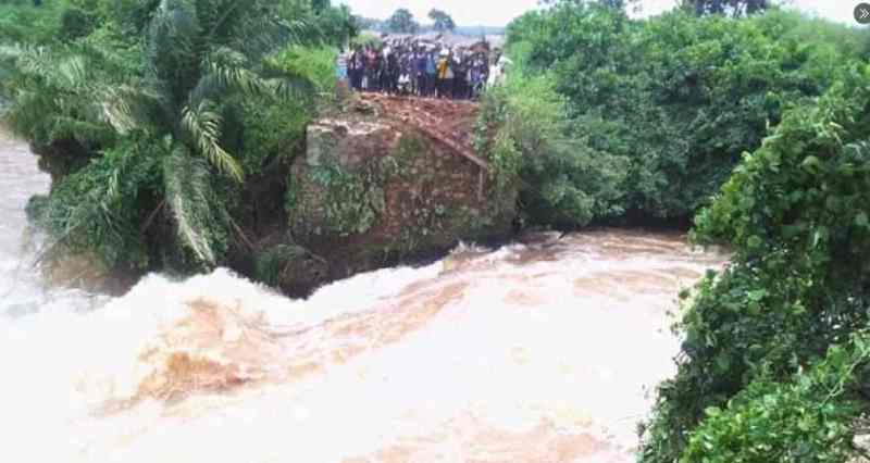 RDC : Au moins 5 disparus après l'effondrement d'un pont