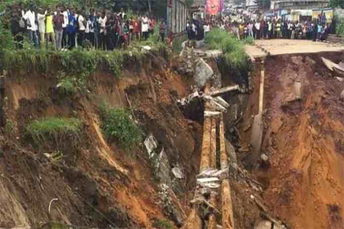 8 morts dans un glissement de terrain dans l'est de la République démocratique du Congo