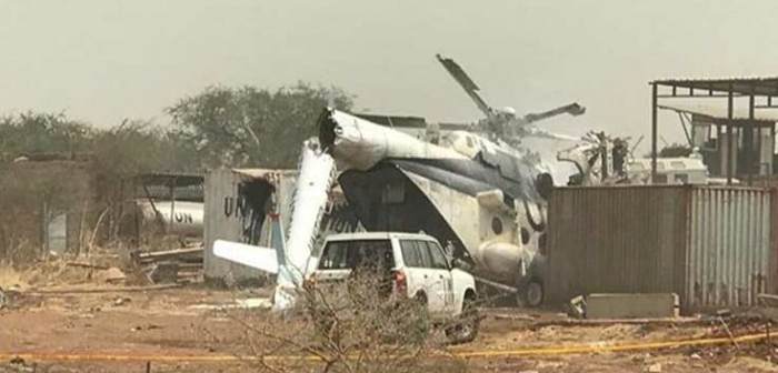 Trois morts dans le crash d'un hélicoptère de l'ONU en Somalie