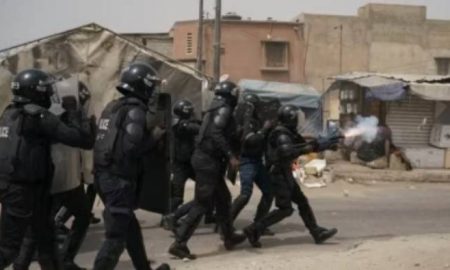 La police tire des gaz lacrymogènes sur les partisans du chef de l'opposition sénégalaise